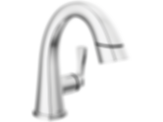 STRYKE Single Handle Pull Down Bathroom Faucet - 577-PD-PR-DST