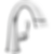 STRYKE Single Handle Pull Down Bathroom Faucet - 577-PD-PR-DST