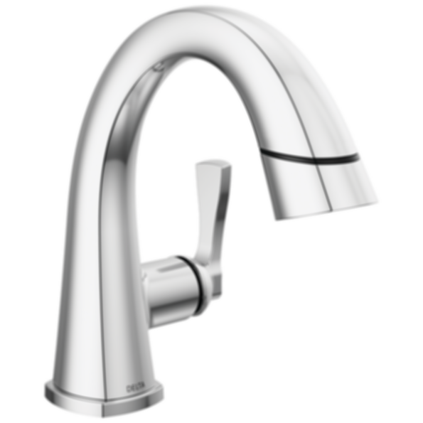STRYKE Single Handle Pull Down Bathroom Faucet - 577-PD-PR-DST