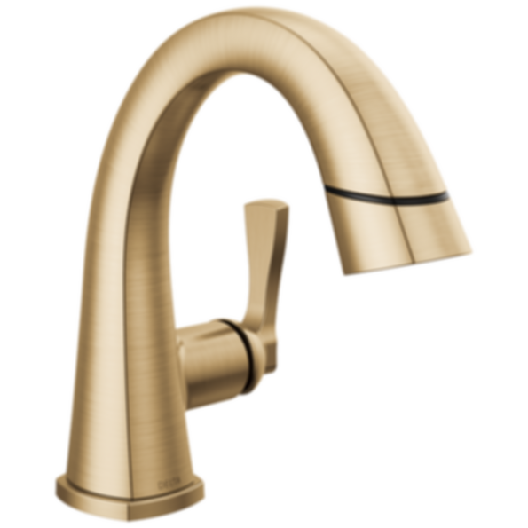 STRYKE Single Handle Pull Down Bathroom Faucet - 577-PD-PR-DST