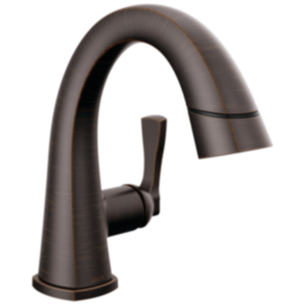 STRYKE Single Handle Pull Down Bathroom Faucet - 577-PD-PR-DST