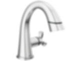 STRYKE Single Handle Pull Down Bathroom Faucet - 5776-PD-PR-DST
