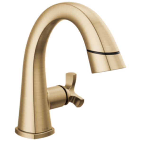 STRYKE Single Handle Pull Down Bathroom Faucet - 5776-PD-PR-DST