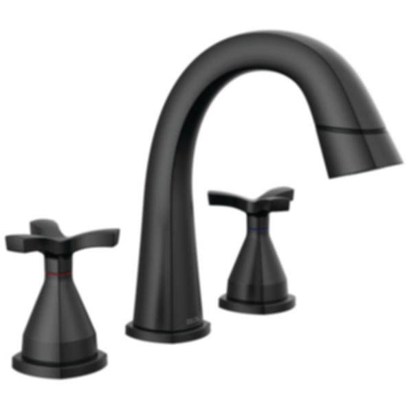 STRYKE Two Handle Widespread Pull Down Bathroom Faucet - 357756-PD-PR-DST
