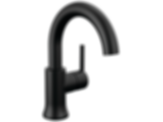 TRINSIC® Single Handle Pull Down Bathroom Faucet with Arc Spout and Lever Handle - 559HAR-PD-DST