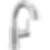 TRINSIC® Single Handle Pull Down Bathroom Faucet with Arc Spout and Lever Handle - 559HAR-PD-DST