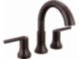 TRINSIC® Two Handle Widespread Pull Down Bathroom Faucet with Arc Spout and Lever Handles - 3559-PD-DST