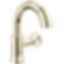 TRINSIC® Single Handle Pull Down Bathroom Faucet with Arc Spout and Wheel Handle - 558HAR-PD-DST
