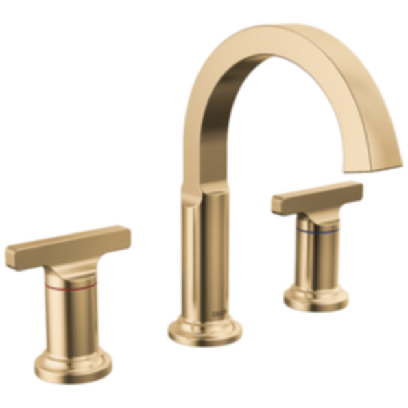 TETRA Two Handle Widespread Bathroom Faucet - 355887-PR-DST