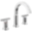 TETRA Two Handle Widespread Bathroom Faucet - 355887-PR-DST