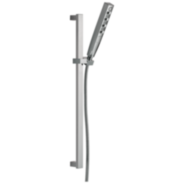 Universal Showering H2Okinetic Hand Shower 1.75 GPM W/Slide Bar 4S - 51140