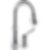 LELAND® Single Handle Pull-Down Bar / Prep Faucet - 9978-DST