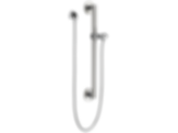 Universal Showering Adjustable Slide Bar / Grab Bar Assembly With Elbow - 51600