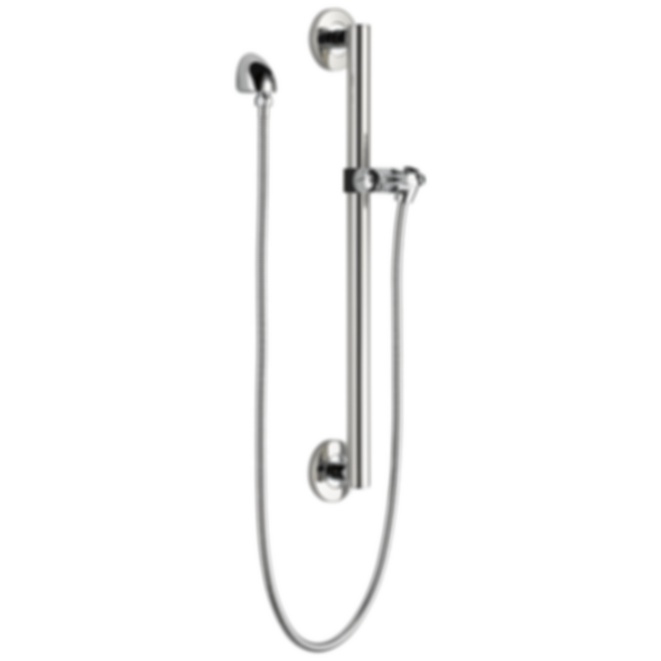 Universal Showering Adjustable Slide Bar / Grab Bar Assembly With Elbow - 51600