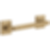 Universal Showering 12" Angular Modern Decorative ADA Grab Bar - 41912