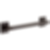 Universal Showering 18" Angular Modern Decorative ADA Grab Bar - 41918