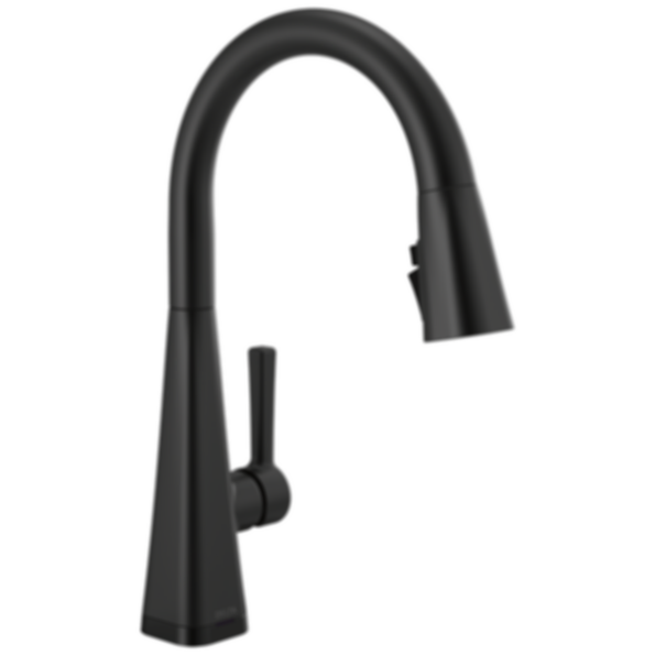 LENTA® Single-Handle Pull-Down Kitchen Faucet with Touch2O® Technology - 19802TZ-DST