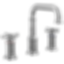 Broderick Two Handle Widespread Bathroom Faucet - 3587-PR-DST