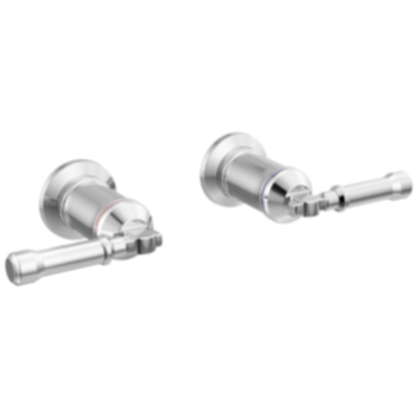 Broderick Wall Mount Bathroom Faucet Handle Kit - Lever - H585-PR