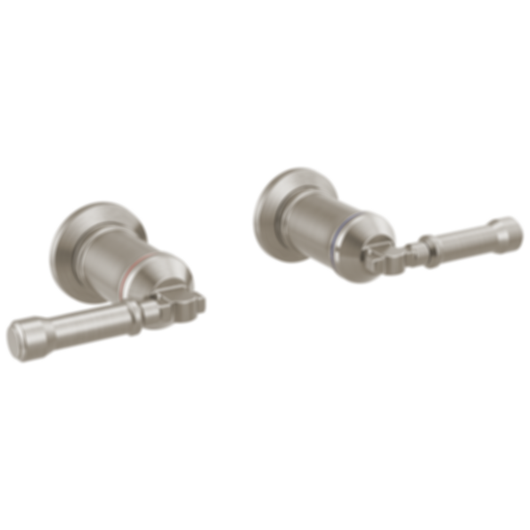 Broderick Wall Mount Bathroom Faucet Handle Kit - Lever - H585-PR