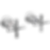 Broderick Wall Mount Bathroom Faucet Handle Kit - Cross - H586-PR