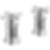 Broderick 2 Handle Roman Tub Handle Kit - Cross - H599-PR