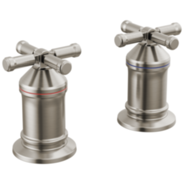 Broderick 2 Handle Roman Tub Handle Kit - Cross - H599-PR
