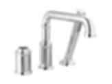 Broderick Three Hole Roman Tub Trim With Hand Shower - Less Handle -  T3784-PR-LHP