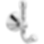 Broderick Double Robe Hook - 78435