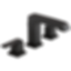 Ara Two Handle Widespread Bathroom Faucet - 3567-MPU-DST