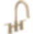 NICOLI® Two Handle Pull-Down Bridge Kitchen Faucet - 39876LF