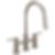 NICOLI® Two Handle Pull-Down Bridge Kitchen Faucet - 39876LF