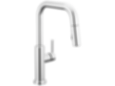NICOLI® Single Handle Pull-Down Kitchen Faucet Square Spout - 19868LF