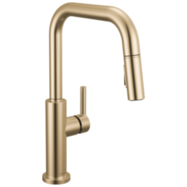 NICOLI® Single Handle Pull-Down Kitchen Faucet Square Spout - 19868LF