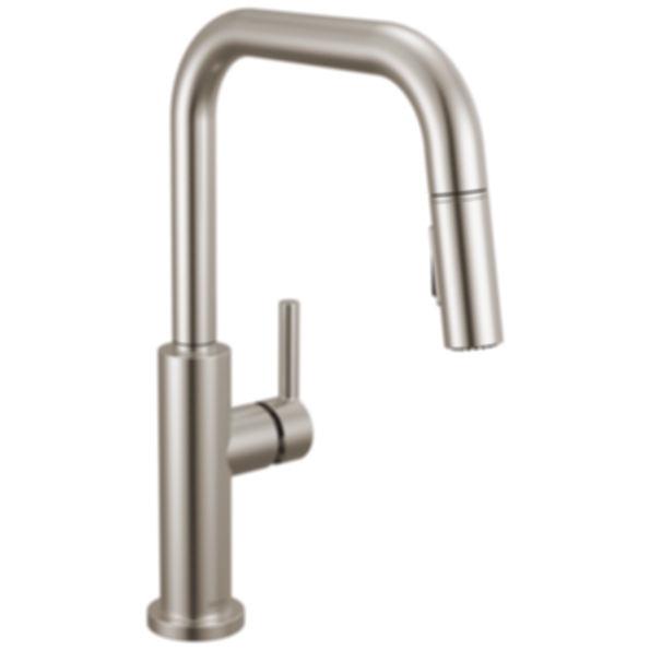 NICOLI® Single Handle Pull-Down Kitchen Faucet Square Spout - 19868LF
