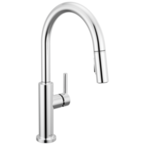 NICOLI® Single Handle Pull-Down Kitchen Faucet Arc Spout - 19867LF