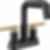 NICOLI® Two Handle Centerset Pull-Down Bathroom - 25849LF-PD