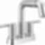 NICOLI® Two Handle Centerset Pull-Down Bathroom - 25849LF-PD
