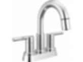NICOLI® Two Handle Centerset Pull-Down Bathroom Faucet - 25749LF-PD
