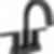 NICOLI® Two Handle Centerset Pull-Down Bathroom Faucet - 25749LF-PD