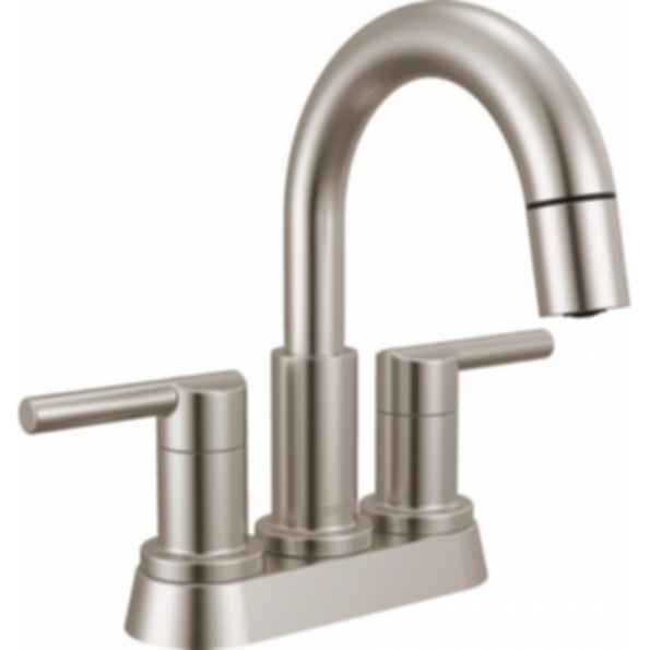 NICOLI® Two Handle Centerset Pull-Down Bathroom Faucet - 25749LF-PD