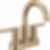 NICOLI® Two Handle Centerset Bathroom Faucet - 25749LF