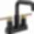 NICOLI® Two Handle Centerset Bathroom Faucet - 25849LF