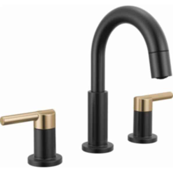 NICOLI® Two Handle Widespread Pull-Down Bathroom Faucet - 35749LF-PD