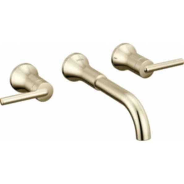 TRINSIC® Two Handle Wall Mount Bathroom Faucet - Lever Handles - T3554LF-LHP-WL