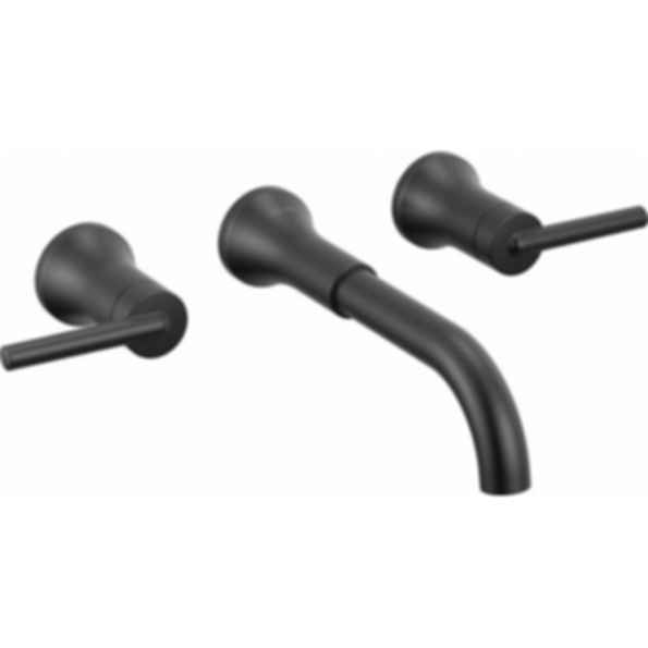 TRINSIC® Two Handle Wall Mount Bathroom Faucet - Lever Handles - T3554LF-LHP-WL