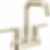 TRINSIC® Centerset Bathroom Faucet with Square Spout and Lever Handles - 2554-MPU-DST