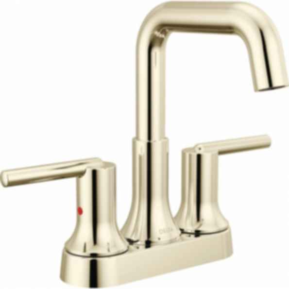 TRINSIC® Centerset Bathroom Faucet with Square Spout and Lever Handles - 2554-MPU-DST