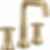 TRINSIC® Two Handle Widespread Bathroom Faucet with Square Spout and Wheel Handles - 35547-MPU-DST
