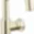 TRINSIC® Single Handle Pull Down Bathroom Faucet with Square Spout and Wheel Handle - 5547HAR-DST